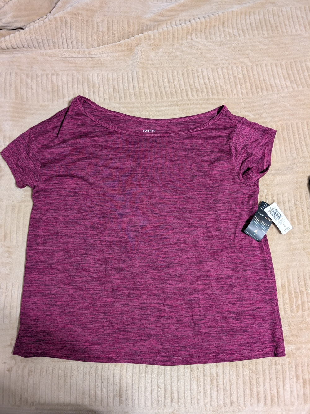 Torrid Off The Shoulder Active Tee